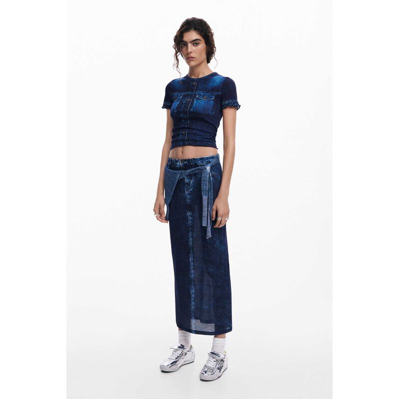 Desigual Shakespeare Skirt image number 3